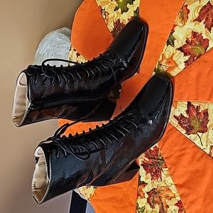 Journee" lace up booties